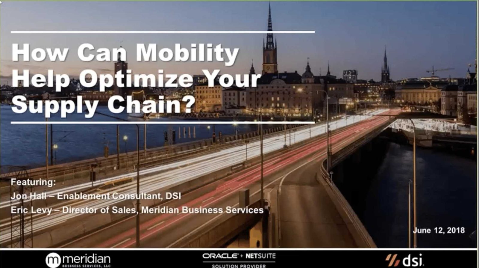 How Can Mobility Help Optimize Your Supply Chain - Banner