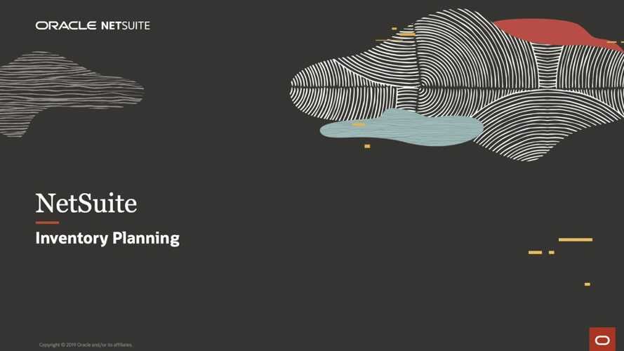 NetSuite Inventory Planning - Banner New