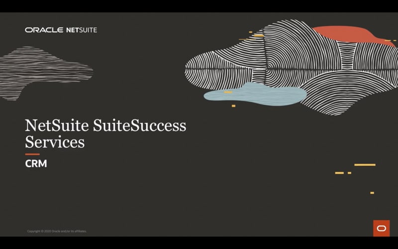 NetSuite SuiteSuccess for Services: CRM