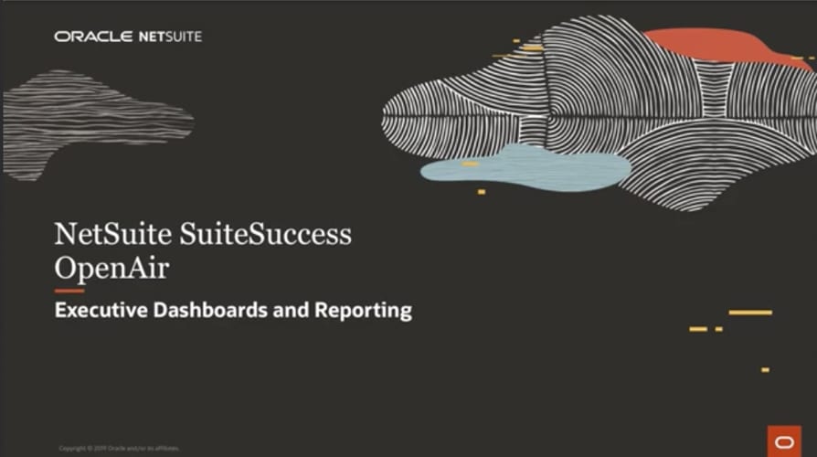 NetSuite OpenAir: Executive Dashboards and Reporting