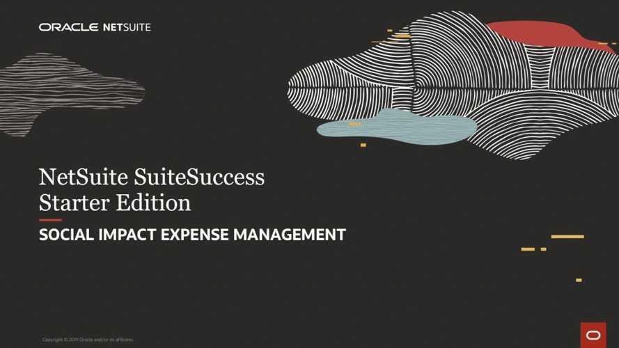 NetSuite SuiteSuccess for Non-Profits - Expense Management - Banner