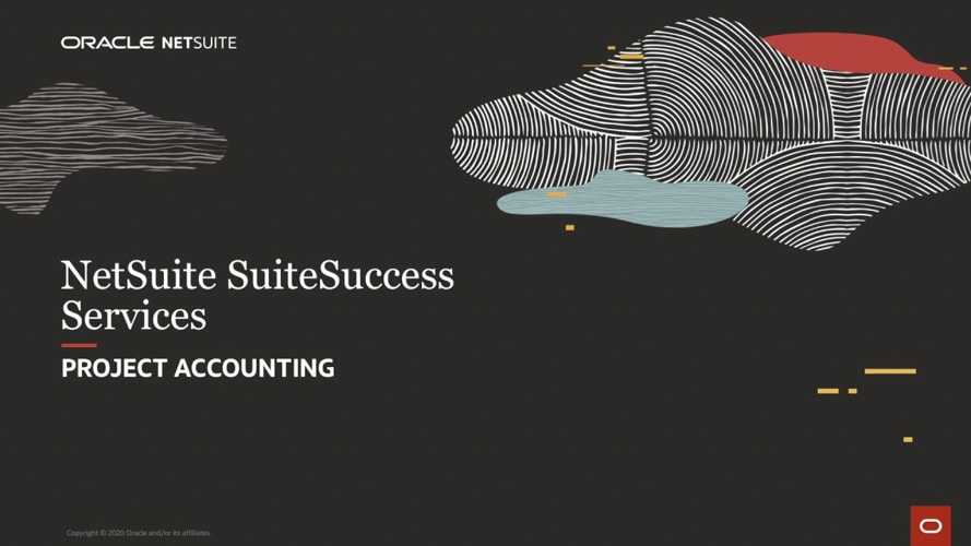 NetSuite SuiteSuccess for Services - Project Accounting - Banner