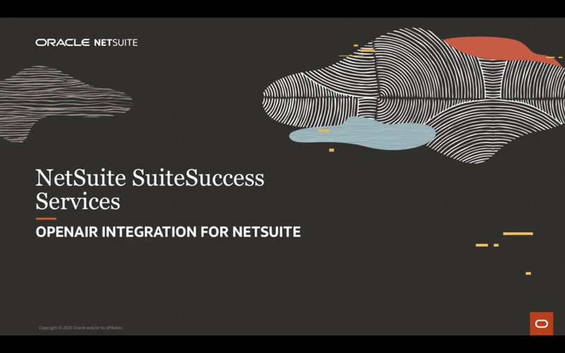 NetSuite SuiteSuccess for Services: OpenAir Integration