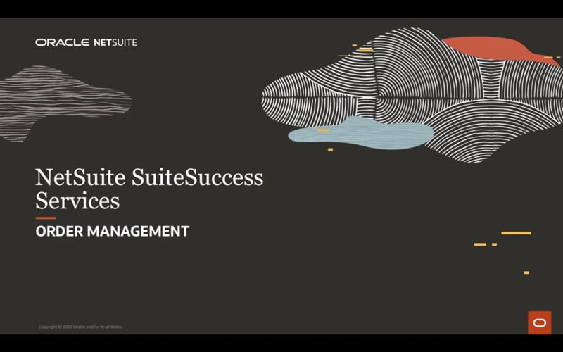 NetSuite SuiteSuccess for Services: Order Management