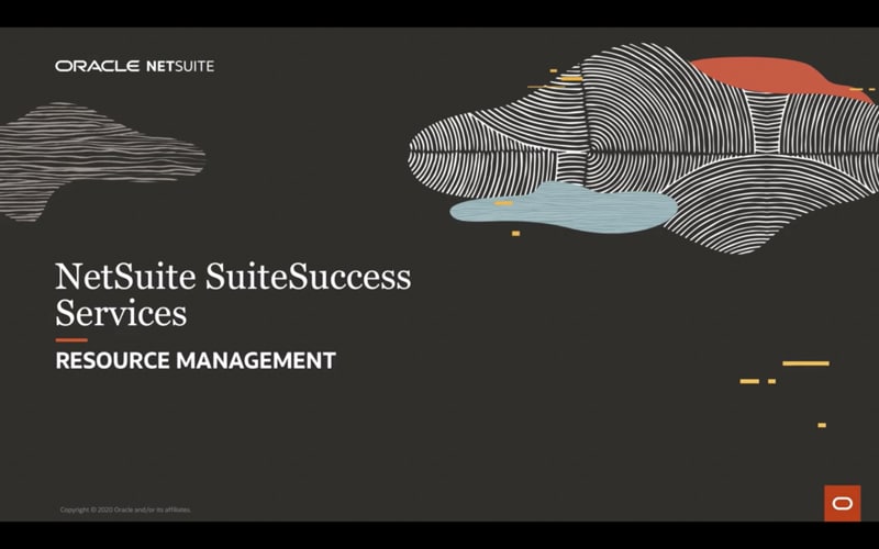 NetSuite SuiteSuccess for Services: Resource Management