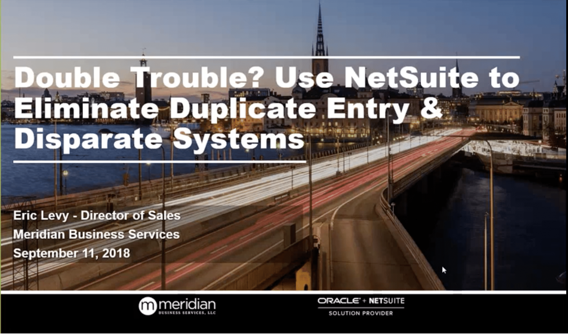 Double Trouble – Eliminating Duplicate Entry / Disparate Manufacturing Processes