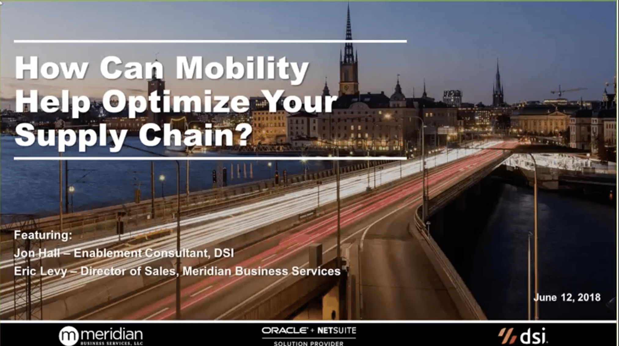 How Can Mobility Help Optimize Your Supply Chain?