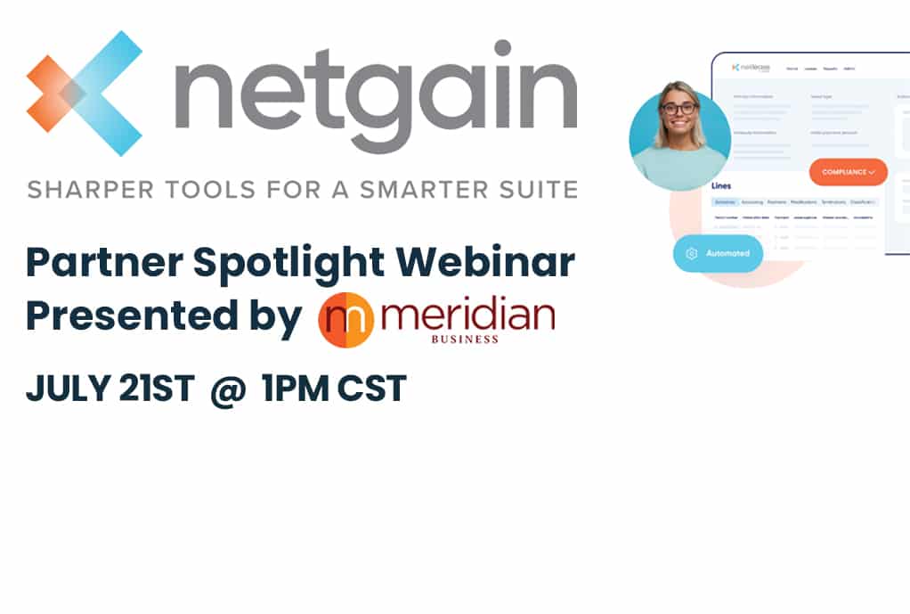 Partner Spotlight Webinar with NetGain Banner