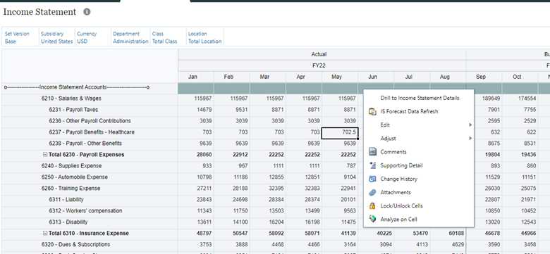 NetSuite Planning & Budgeting Image 4