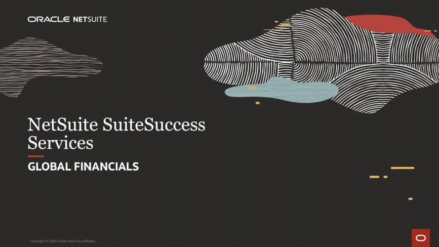 NetSuite SuiteSuccess for Services Global Financials