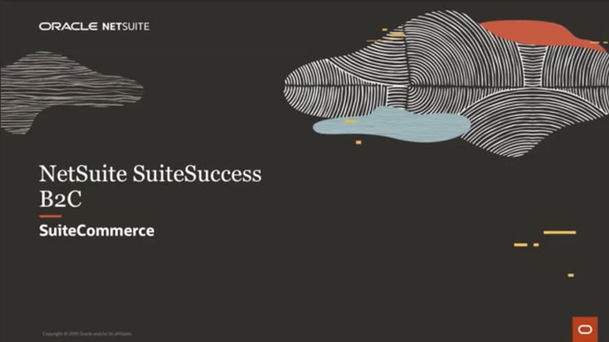 NetSuite SuiteSuiteCommerce B2C eCommerce